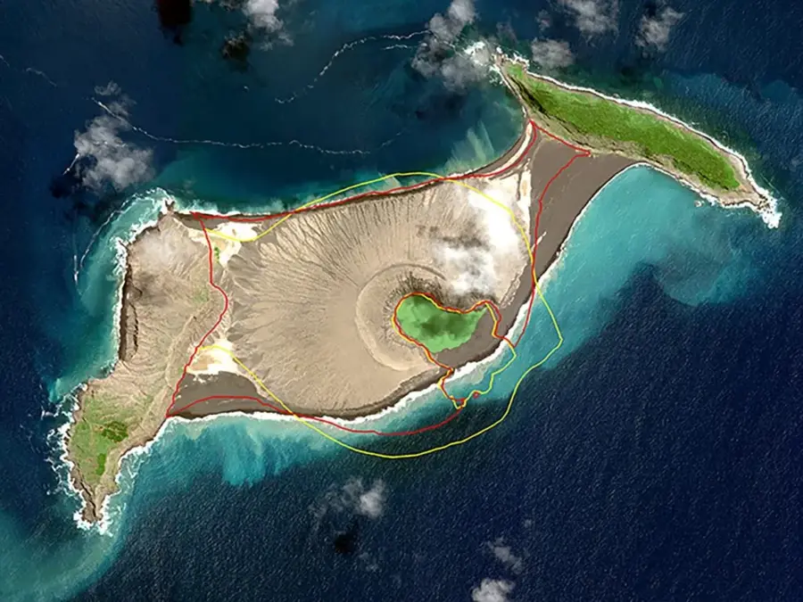 Hunga Tonga-Hunga Ha'apai Habitat — Falcon Island (Tonga)