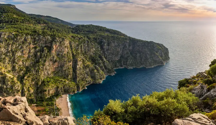 Butterfly Valley — Bodrum Castle (Turkey)