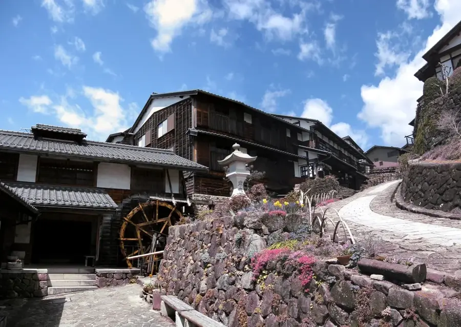 Stația de poștă Tsumago-juku — Nagano (Japonia)