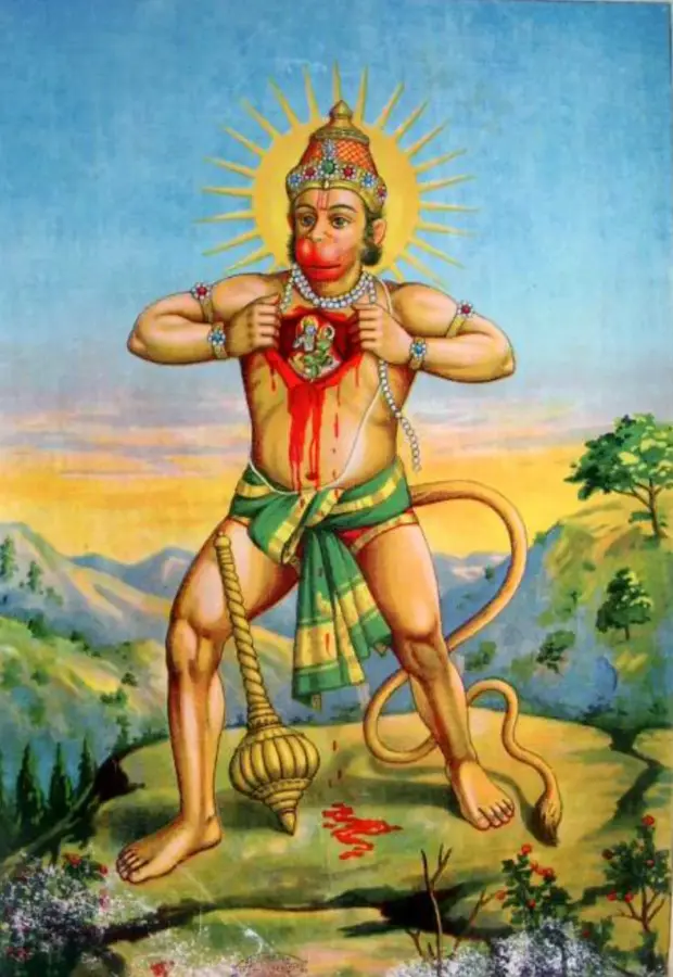 Hanuman Statue — Asa Wright Nature Centre (Trinidad and Tobago)