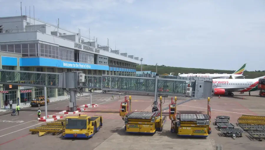 Alter Flughafen Entebbe Terminal