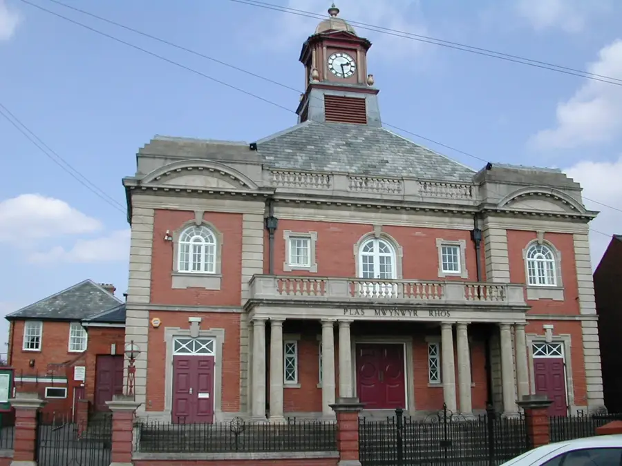 Rhosllanerchrugog – oraș