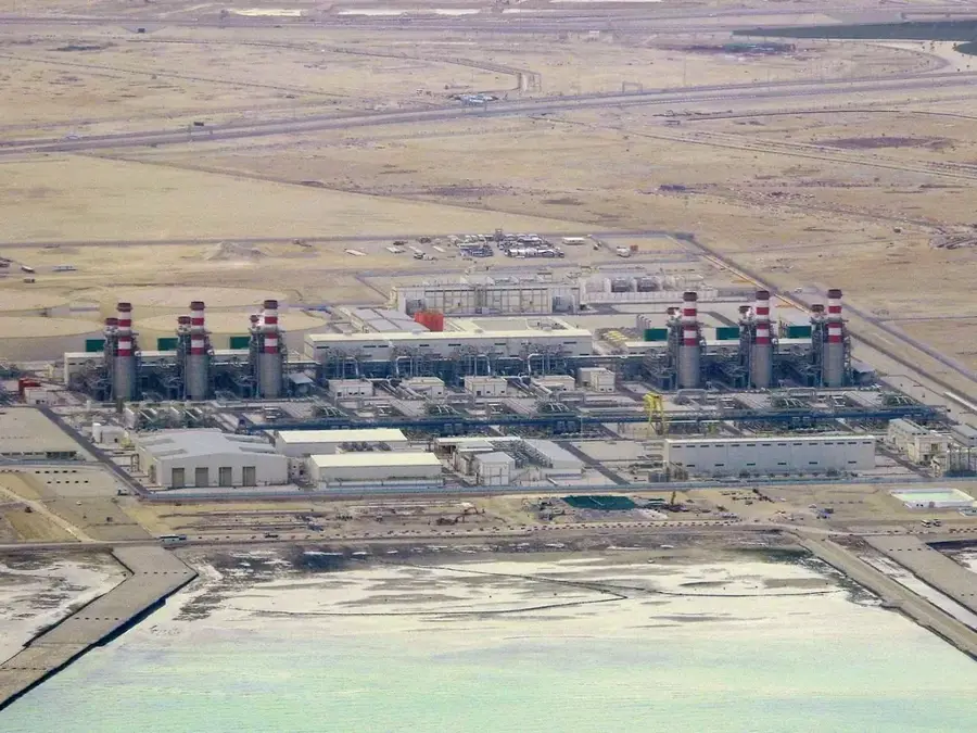 Umm Al Houl Power Plant — Al-Kharrara Depression (Qatar)