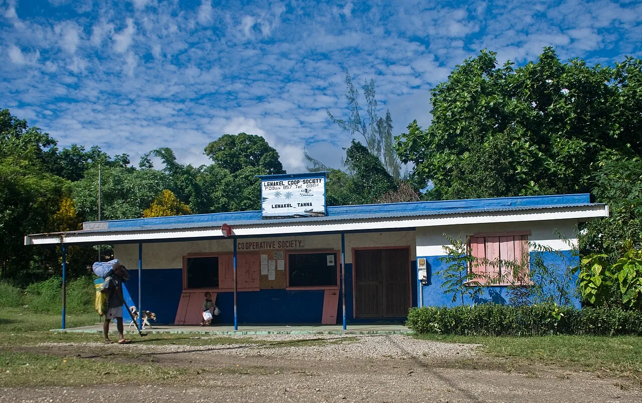 Lenakel Wharf — Mount Melen (Vanuatu)