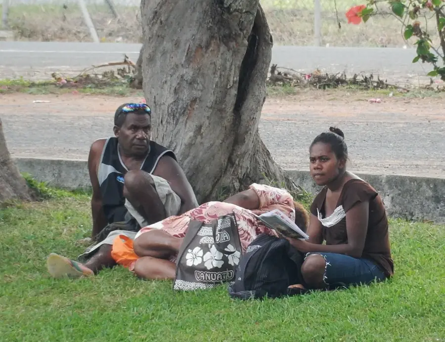 Frachtzentrum Pekoa — Champagne Beach (Vanuatu)