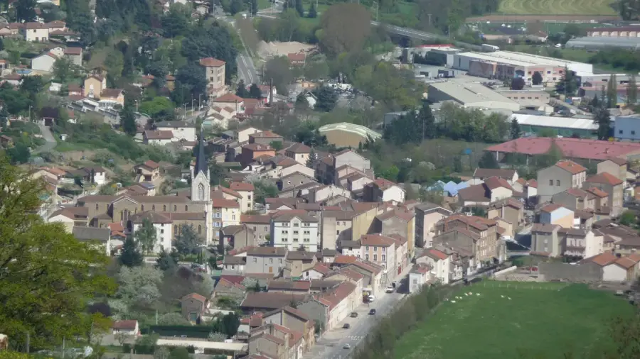 Vindry-sur-Turdine – oraș