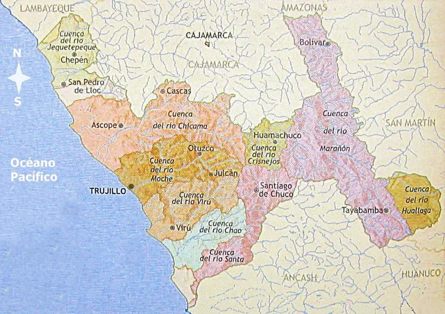 Spargelfarmen von Virú — Cumbemayo (Peru)